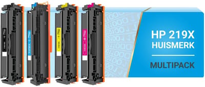 Huismerk HP 219X toner Multipack (MET CHIP) hoge capaciteit