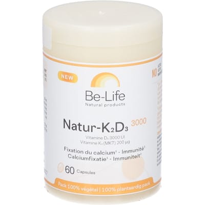 Be-Life Natur K2D3 3000 60 Capsules