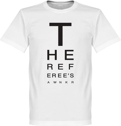 Referee Eye Test T-shirt - 4XL