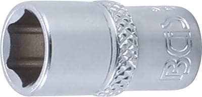 BGS Dopsleuteldop zeskant 1/4 9 mm