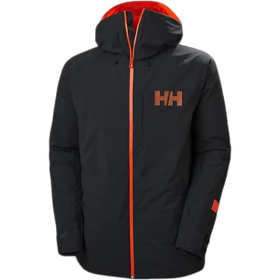 Helly Hansen Powderface Jas Zwart S Man
