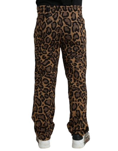 Luipaardprint Casual Broek