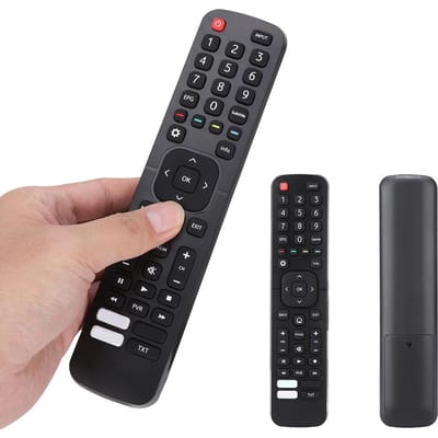 Télécommande de remplacement pour téléviseur HISENSE EN2X27HS blanc