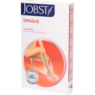 Jobst Opaque 1 Ad Reg Sft Black Iii Pair