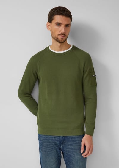 s.Oliver  Pullover Green Taglia: 3XL | Maglioni a maglia Outlet | Uomo | Verde