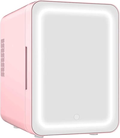 Mini Koelkast - Minibar - Skincare Fridge - Roze