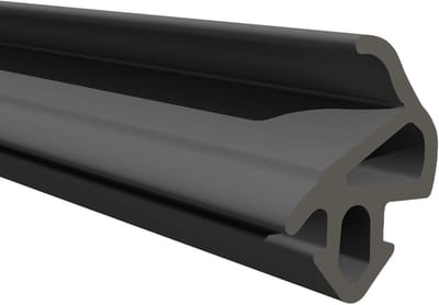 Raamafdichting Rubber - Tochtstrip Deur - Tocht Weren - EPDM Materiaal - 30 Meter - Zwart