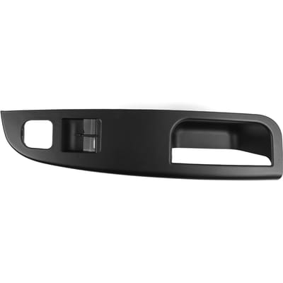 Couvercle de commutateur de fenêtre de porte avant droite de remplacement, pour Volkswagen Golf GTI 2 portes 2006 – 2009 droit RIGHT HAND DRIVE CARS noir