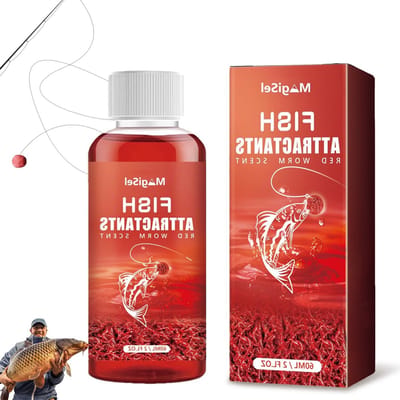 Vislokstof voor aas - Natuurlijke geurstoffen voor het vangen van vissen, geconcentreerd en effectief, 60 ml