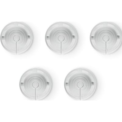 Pakket met 5 adapters: reserveonderdelen voor de Slimme Radiatorknoppen-GIA