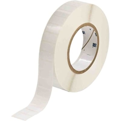 Brady THT-59-423-10 label polyester glanzend wit 25,40 x 12,70 mm (origineel)