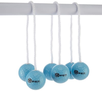 Laddergolf Bolas Blauw – Professioneel – 3x2 Echte Golfballen - Officiële Lengte