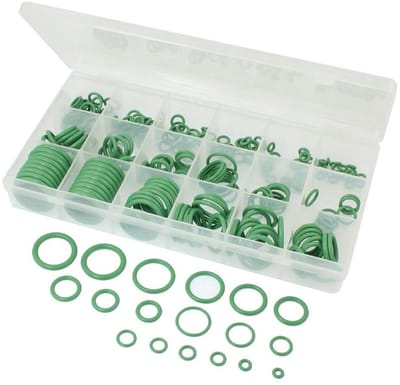 O-ring Set - Rubberen Afdichtingen - Reparaties Uitvoeren - HNBR Materiaal - 3-22 mm - Zwart