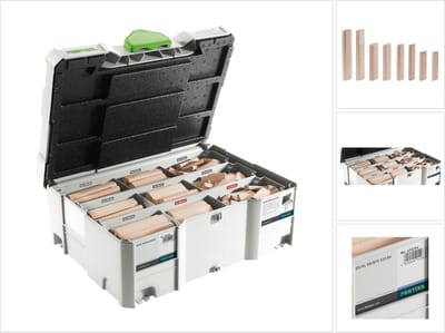 Festool DS/XL D8/D10 306x Bu Domino XL Assortimentsystainer 498204