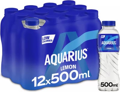 Aquarius Lemon | Petfles 12 x 0,5 liter