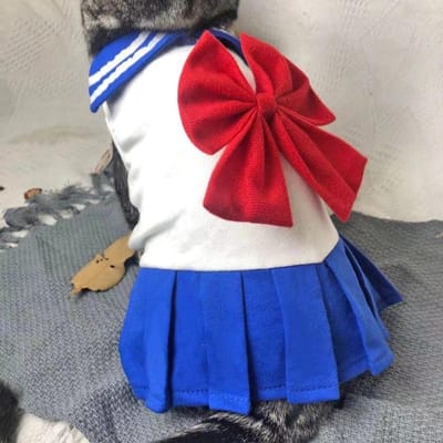 Robe à nœud d'automne et d'hiver pour animal de compagnie Robe plissée pour chien Robe pour chien de compagnie Robes pour petits chiens Vêtements de Noël pour chiot XL