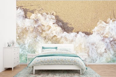 Behang - Fotobehang Golf - Strand - Zee - Water - Breedte 295 cm x hoogte 220 cm