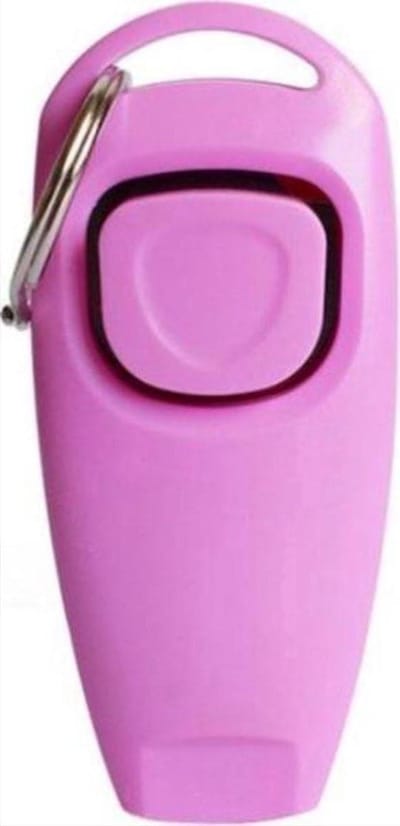 Clicker - Honden trainer - Hondentraining - Diervriendelijke Hondentraining - Clicker - Roze - Universeel - Hondenclicker