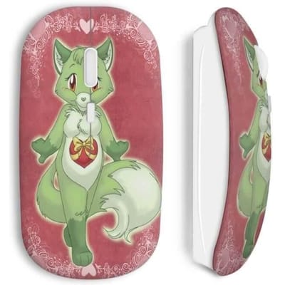 Souris sans fil Green fox renard