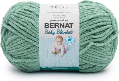 Zacht Chenille Garen voor Babydekens en Kleding - Groen