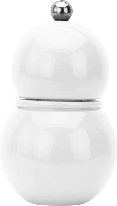 Addison Ross - Peper- en zoutmolen Chubbie White 12cm - Peper- en zoutmolen
