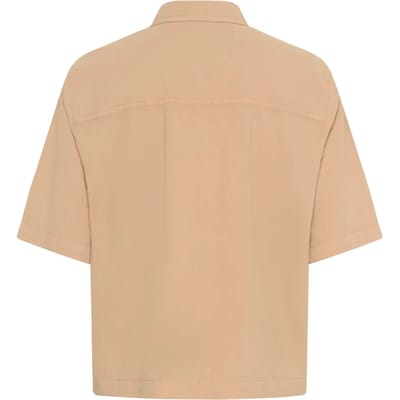 Korte mouwen shirt Loose fit Classic Sand