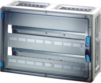 Hensel 68000180 FP 1409 Kleine verdeelkast Opbouw (op muur) Aantal groepen: 54 Aantal rijen: 2 Inhoud: 1 stuk(s)