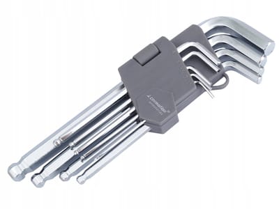 Kogelimbus Sleutelset 180mm 1,5-10mm (9 Onderdelen)