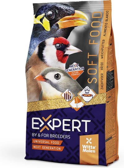 Witte Molen - Binnenvogelvoer - Vogel - Expert Universeelvoer Next Generation 1kg - 1st