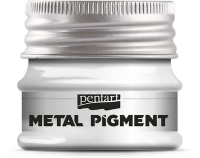 Pentart Metal Pigment Sparkling Zilver 8gr