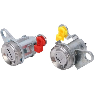 1 paire de cylindres de serrure de porte de voiture avec clés 69052 12360, remplacement antirouille pour COROLLA AE110 gray