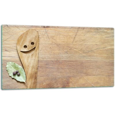 TMK ArtDeko - Snijplank - Glas - 52x30cm - Inductiekookplaat Bescherming