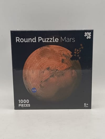 Round Planet Puzzles - Mars - NASA - 1000 stukjes