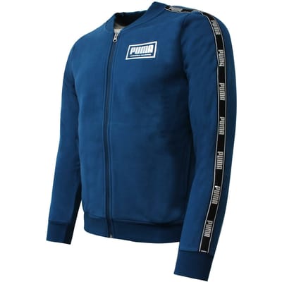 Puma Holiday Pack Bomberjack Taped Logo Blue Track Top 581767 38