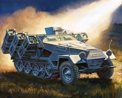 Zvezda - Sd.kfz.251/1 Ausf.b Stuka Zu Fuss (4/19) * (Zve6243) - modelbouwsets, hobbybouwspeelgoed voor kinderen, modelverf en accessoires
