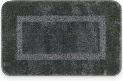 Loti Living Badmat Antislip – Douchemat – Badmat Badkamer – Vloermat - Microvezel badmat – Grijs - 50x80 cm