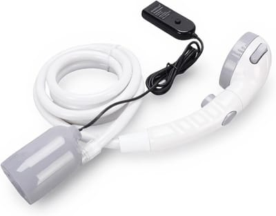 Thijox - Draagbare Douche voor Kamperen - Elektrische Intelligente Douchepomp, Auto of USB-aangedreven, IPX7 Waterdicht Buitendouche - Set voor Wandel