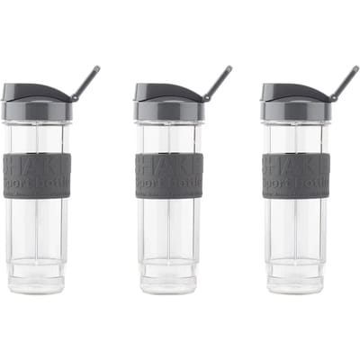 Set van 3 flessen voor mini blender H.Koenig SMOO9