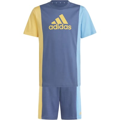 Kinder t-shirt en korte broek set adidas Essentials Colorblock