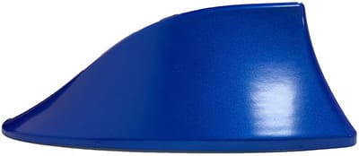 Allecto - Shark Fin Antenne - Universele Radio Antenne - Blauw - Decoratie en Functionaliteit - Geschikt voor Meerdere Auto's - 170mm x 75mm x 70mm