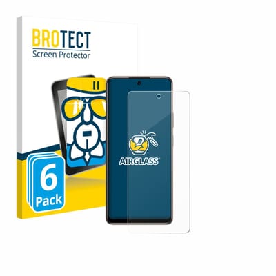 Screenprotector 6 Stuks voor Tecno Pova 7 Beschermglas transparant
