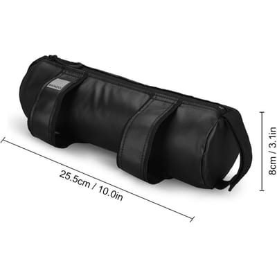 Sac de guidon de vélo Sac de tube supérieur de vélo Sac de cadre avant de vélo Sac de rangement à sangle de vélo noir