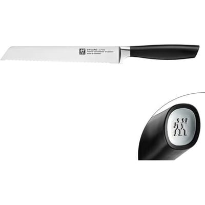 ZWILLING ALL * STAR - Broodmes - met gekartelde rand - Mes: 200mm - Zilver
