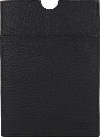 Jost Stockholm Paspoortkoffer Leer 11.5 cm - schwarz