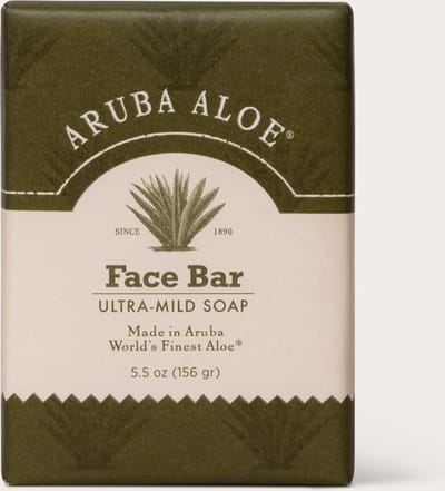 Aruba Aloe Gezichtsreiniger Bar | Verheldert, balanceert en hydrateert | 156 gr
