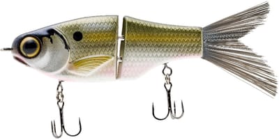 Spro KGB Lil Guy Shad 120 Platinum Shad