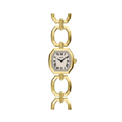 FOSSIL ES5483 Vrouwen Horloge 20 mm Goudkleurig