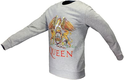 Queen Massive Crest Logo Sweatshirt Trui - Officiële Merchandise - XS