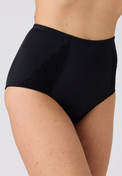 Damart - Corrigerende slip maximale ondersteuning, Perfect Fit by Damart - Zwart - S