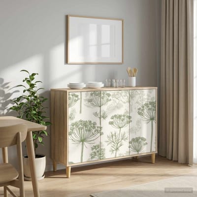 vidaXL - Dressoir - GOTHA - Sonoma - 102 - x - 33 - x - 75 - cm - Bewerkt - hout